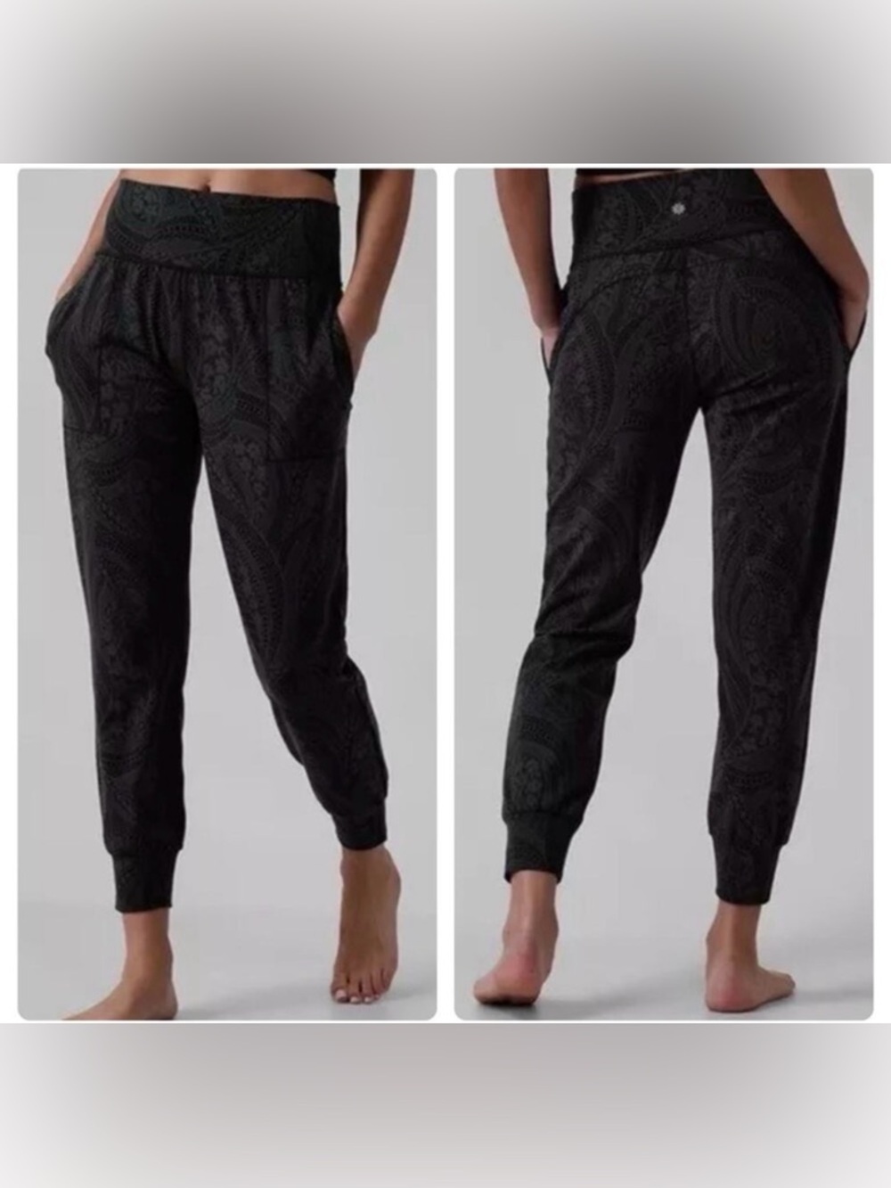 athleta salutation textured jogger Sz XS